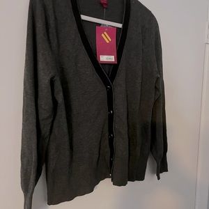 212 collection cardigan size L NWT